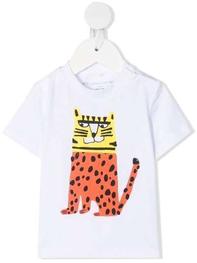 Stella McCartney Kids футболка с принтом