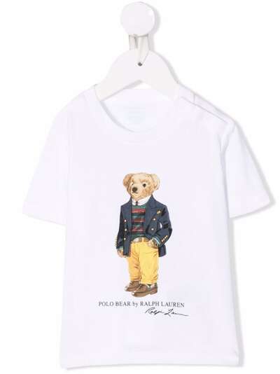 Ralph Lauren Kids футболка Teddy Bear