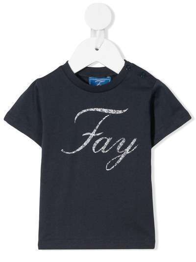 Fay Kids футболка с короткими рукавами и логотипом