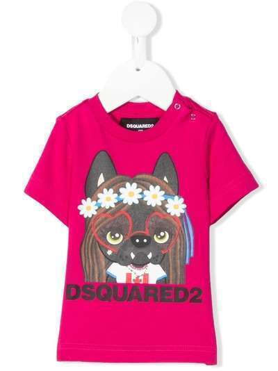 Dsquared2 Kids футболка с принтом