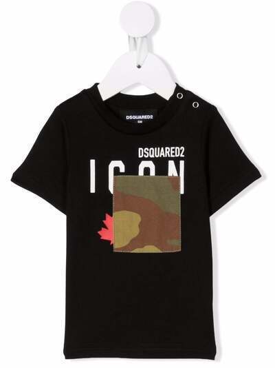 Dsquared2 Kids футболка с принтом Icon