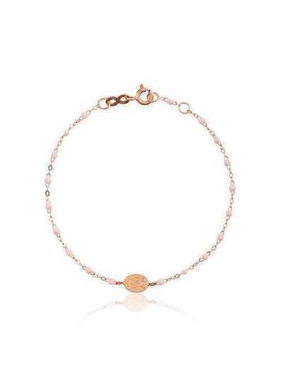 Gigi Clozeau 18k rose gold pink beaded bracelet B3VI002R28