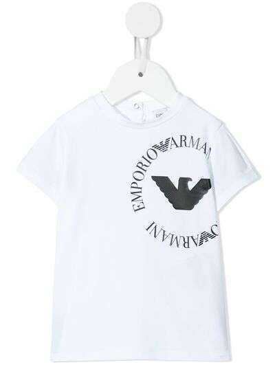 Emporio Armani Kids футболка с логотипом