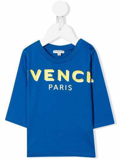 Givenchy Kids футболка с логотипом