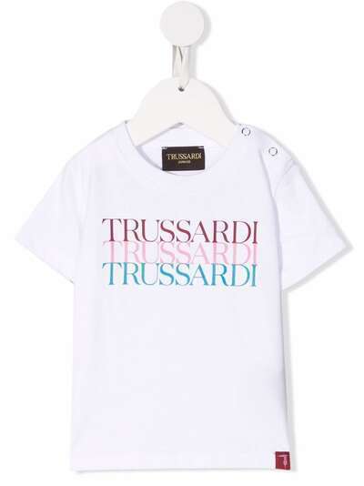 TRUSSARDI JUNIOR футболка с логотипом