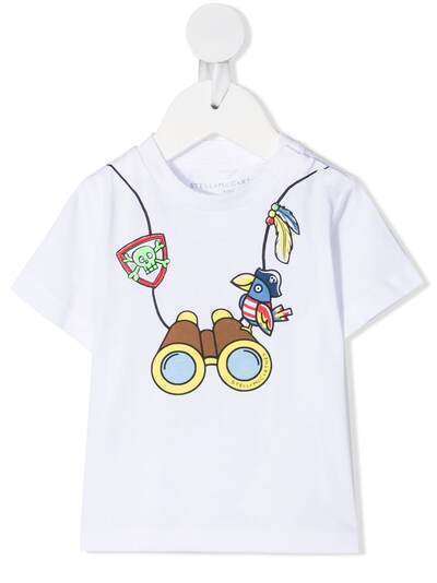 Stella McCartney Kids футболка с принтом