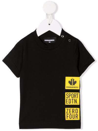 Dsquared2 Kids футболка с логотипом Maple Leaf