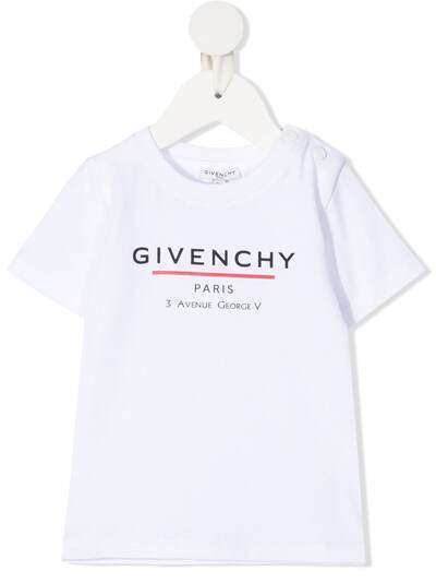 Givenchy Kids футболка с логотипом