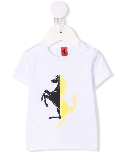 Ferrari Kids футболка с логотипом