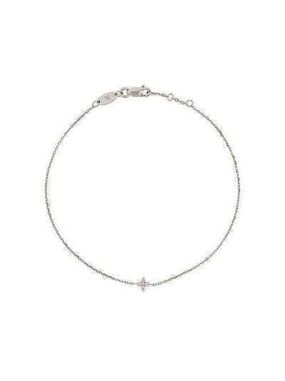 Redline 18kt white gold and diamond chain bracelet 732AB