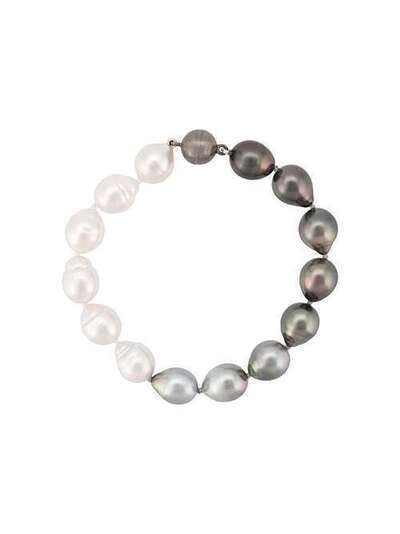 Baggins white and grey pearl bracelet BB2175THWSSCG