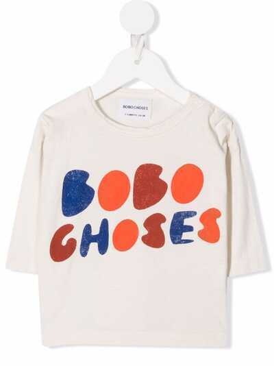 Bobo Choses футболка из органического хлопка с логотипом