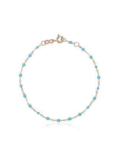 Gigi Clozeau 18k rose gold blue beaded bracelet B3GI001R34