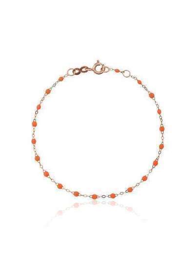 Gigi Clozeau orange RG bead rose gold bracelet B3GI001R13