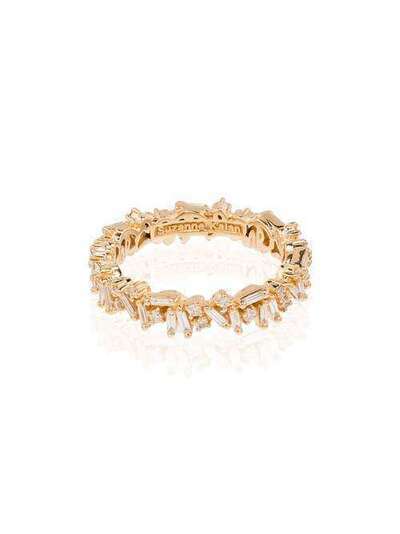 Suzanne Kalan кольцо Icon из желтого золота с бриллиантом BAR559YG