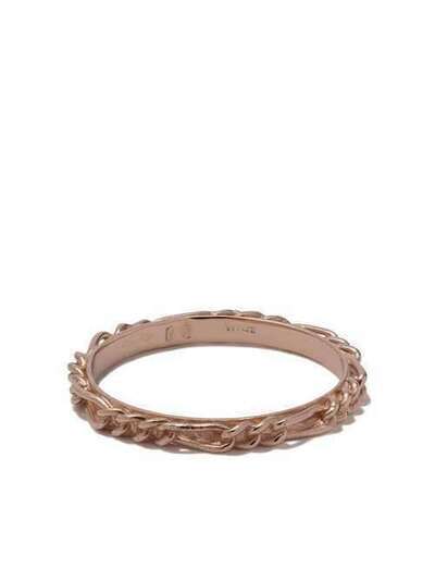 Wouters & Hendrix Gold кольцо Figaro Chain из розового золота R135PG
