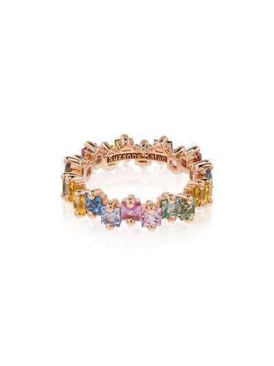 Suzanne Kalan кольцо Eternity из розового золота с сапфирами BAR605RG