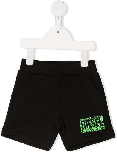 Diesel Kids шорты с логотипом
