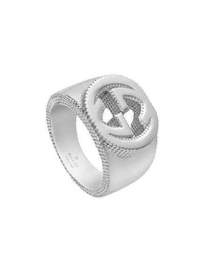 Gucci кольцо с логотипом Interlocking G 479229J8400