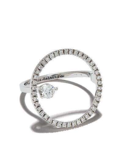 Delfina Delettrez золотое кольцо Bubble с бриллиантами TWI1003A