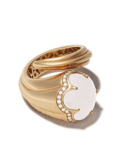 Pasquale Bruni "золотое кольцо Bon Ton с кварцем, перламутром и бриллиантами" 14493R