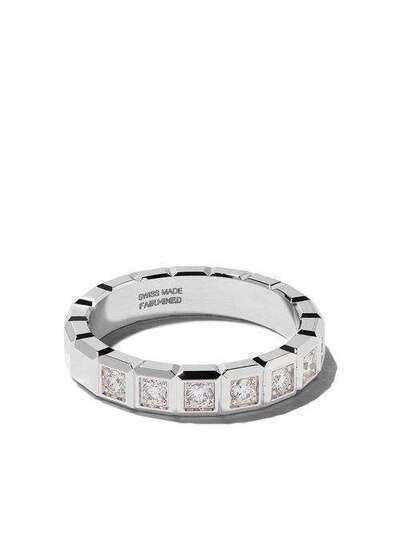 Chopard кольцо Ice Cube из белого золота с бриллиантами 8298341036