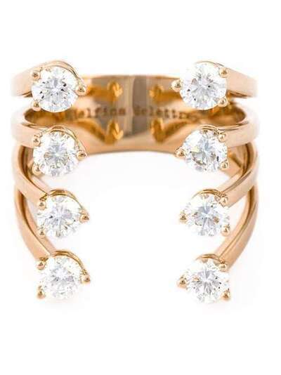 Delfina Delettrez кольцо с бриллиантами 'Dots' NTL1013A