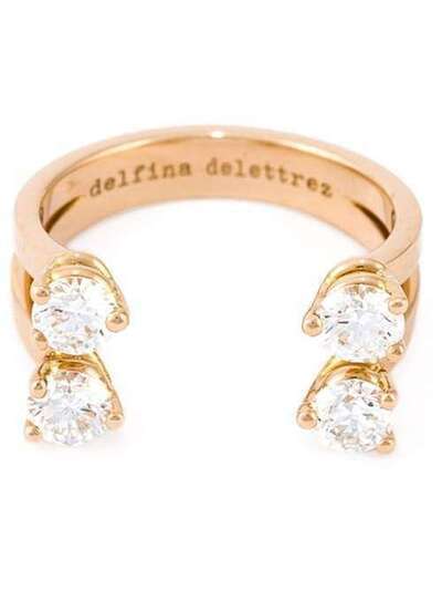 Delfina Delettrez кольцо с бриллиантами 'Dot's NTL1013B
