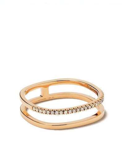 Vanrycke кольцо Charlie из розового золота с бриллиантами