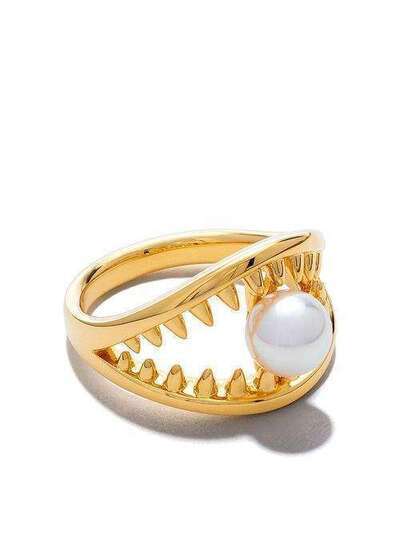 Tasaki золотое кольцо Danger Collection Line Akoya с жемчугом R4785Y