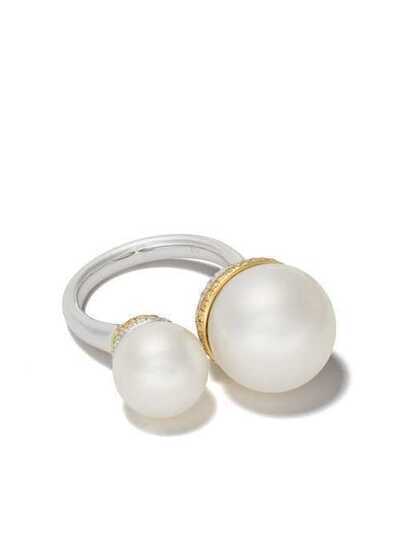 Yoko London кольцо Novus из белого золота с жемчугом QYR1809701