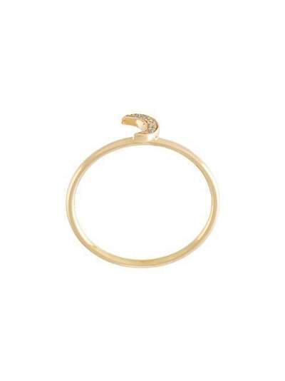Loquet кольцо Moon из желтого золота с бриллиантами RDMMOON