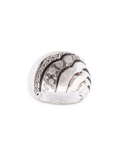 John Hardy кольцо Lahar с бриллиантами RBP440172MDI