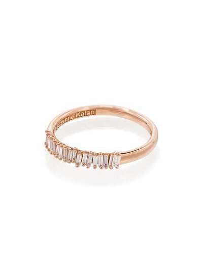 Suzanne Kalan золотое кольцо Half Eternity с бриллиантами BAR319RG
