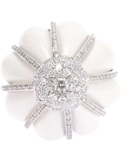 Francesco Demaria кольцо в форме цветка с бриллиантами LR1588