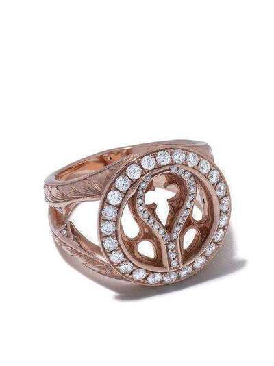 Loree Rodkin золотое кольцо Quatrefoil с бриллиантами RRR00981304