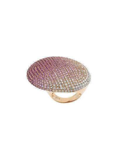 Gavello "18kt rose gold, sapphire and diamond cocktail ring" ZA15952