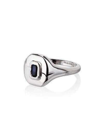 SHAY кольцо Baguette из белого золота с бриллиантами SR52BS18