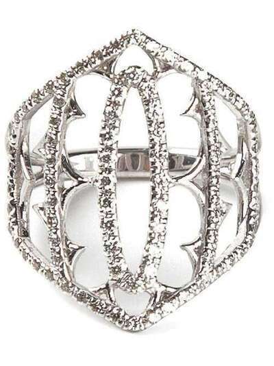 Loree Rodkin инкрустированное бриллиантами кольцо LR1959