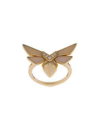 Stephen Webster золотое кольцо Winged Bug с опалом и бриллиантами WR1088