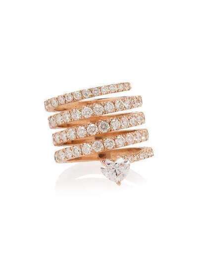 SHAY кольцо из розового золота с бриллиантами SR296RG18