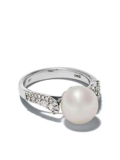 Yoko London кольцо из белого золота с жемчугом и бриллиантами RP0008701DKY