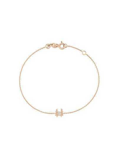 Kismet By Milka 14kt rose gold Cancer - The Crab diamond bracelet 1821280