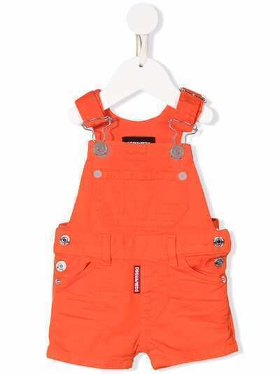 Dsquared2 Kids комбинезон с нашивкой-логотипом