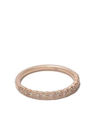 Astley Clarke кольцо Interstellar Half Eternity из розового золота с бриллиантами 45028RNOR