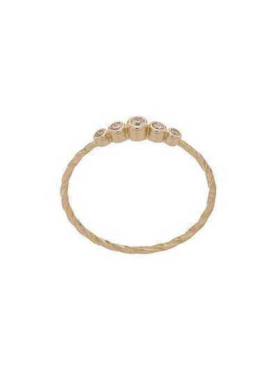 Maria Black золотое кольцо Ally с бриллиантами 550072