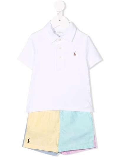 Ralph Lauren Kids polo shirt and shorts set