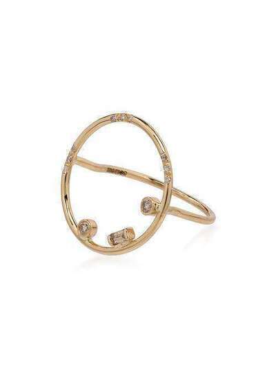 Xiao Wang кольцо Gravity из золота с бриллиантами RORNR1