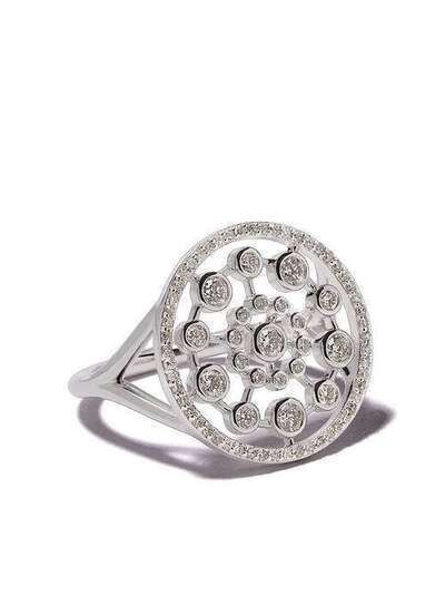 Astley Clarke золотое кольцо Icon Nova с бриллиантами 44061WNOR