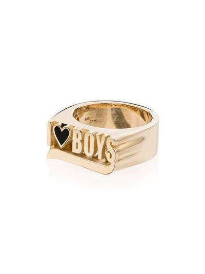 Established золотое кольцо I Heart Boys EST14R0037
